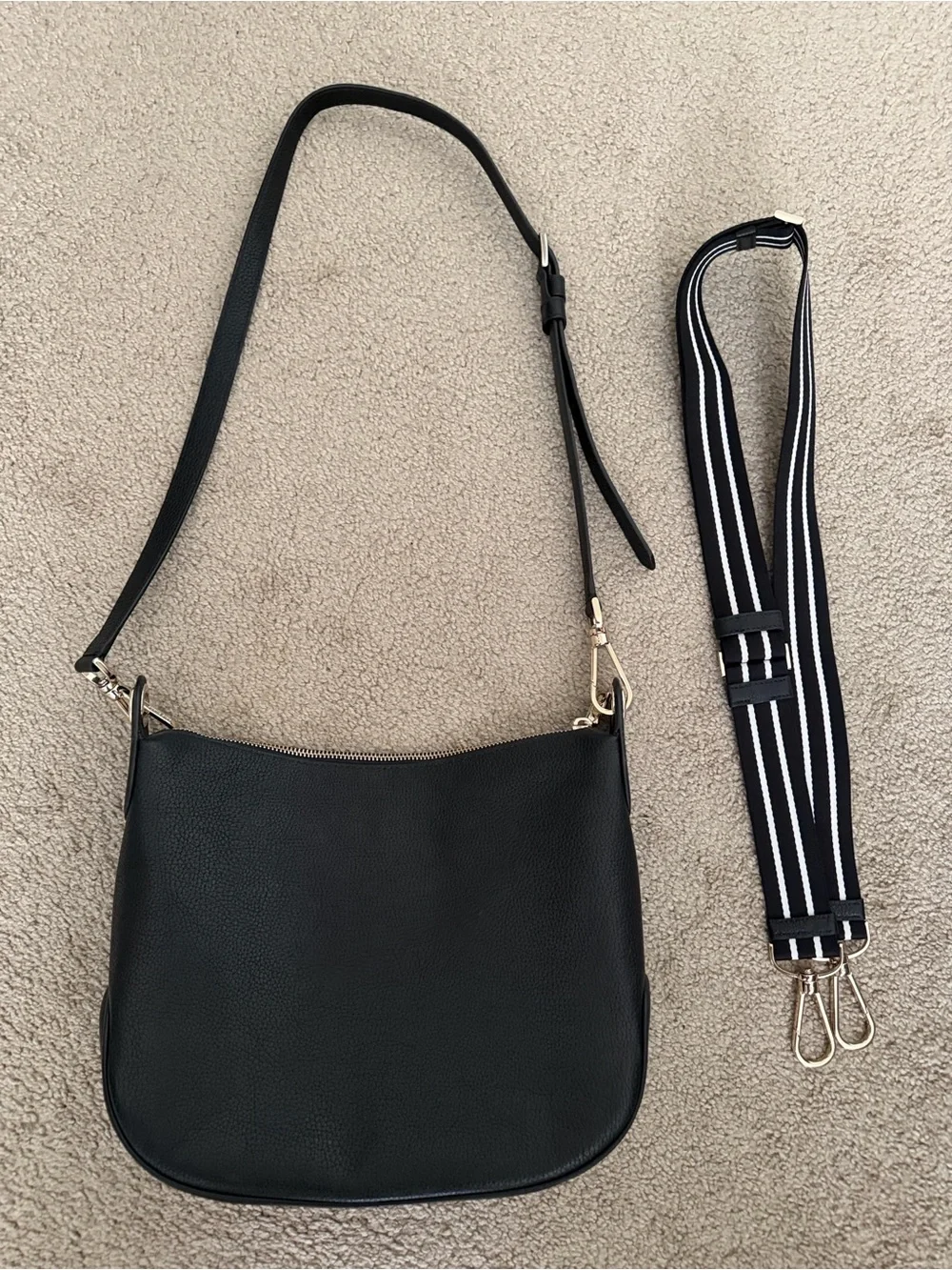 Kate Spade Rosie Black Leather Crossbody Bag